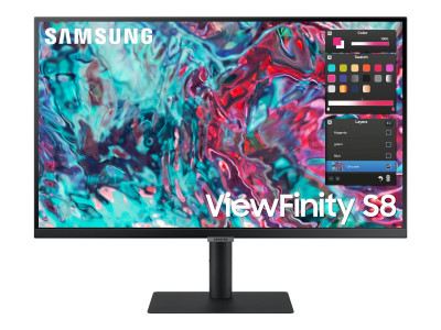 Samsung : S27B800TGU 27IN 68CM 16:9 EDGE LED 3.840 X 2.160 350CD/QM 5MS 1