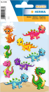 HERMA Autocollant MAGIC Dinos