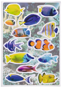 HERMA Autocollant DECOR Poissons