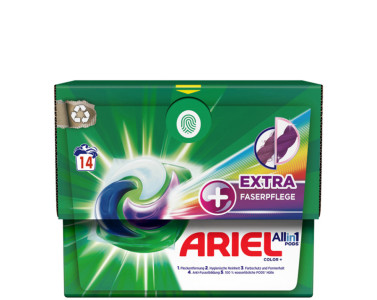 ARIEL Lessive en capsules All-in-1 Color+ - 68 lavages