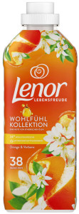 Lenor Adoucissant Orange & verveine, 950 ml - 38 lavage