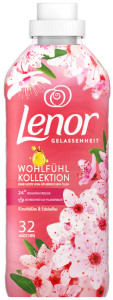 Lenor Adoucissant Fleur de cerisier & sauge précieuse 800 ml