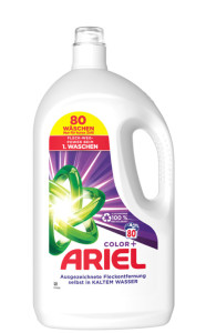 ARIEL Lessive liquide Color+, 1,25 litres, 25 lavages