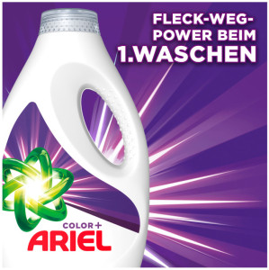 ARIEL Lessive liquide Color+, 1,25 litres, 25 lavages