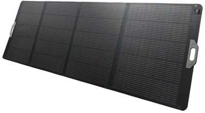 LogiLink Panneau solaire, 100 watts, pliable, noir