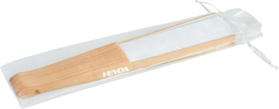 HEYDA Eventail en papier, largeur: 460 mm, noir