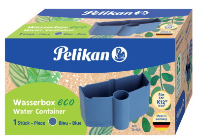 Pelikan Wasserbox eco für Deckfarbkasten K12, blau