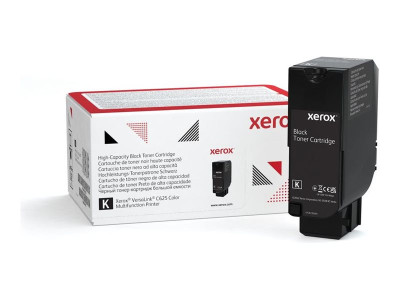 Xerox : VERSALINK C625 BLACK HIGH CAPACITY cartouche toner 25000 pages