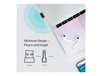 TP-Link : AC600 NANO DUAL BAND WI-FISPEED: 433 MBPS AT 5 GHZ +