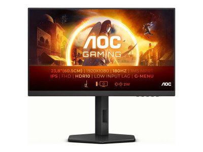 AOC : 23.8 IPS 1920X1080 180HZ 1MS GTG HDR10 ADAPTIVE SYNC 2HDMIDIS