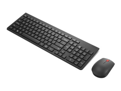 Lenovo : ESSENTIAL WIRELESS COMBO KEYBOARD MOUSE GEN2 BLACK FRENCH