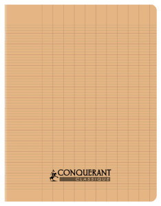 CONQUERANT CLASSIQUE Cahier 240 x 320 mm, Seyès, noir