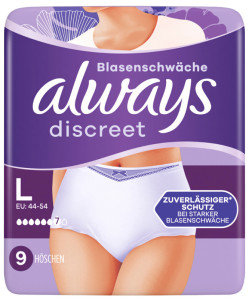 always discreet Inkontinenz-Höschen Pants Plus, Größe: M