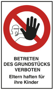 EXACOMPTA Hinweisschild 