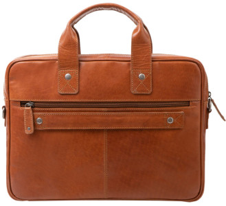 PRIDE&SOUL Notebook-Tasche SURPRISE, Leder, cognac