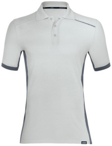 uvex Poloshirt suXXeed industry, hellgrau, M