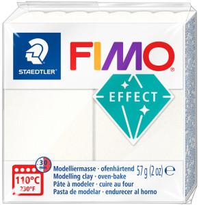 FIMO EFFECT Modelliermasse, grün-metallic, 57 g