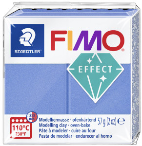 FIMO EFFECT Modelliermasse, lila-metallic, 57 g