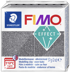 FIMO EFFECT Modelliermasse, granit, 57 g