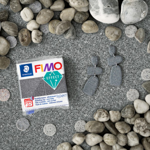 FIMO EFFECT Modelliermasse, granit, 57 g