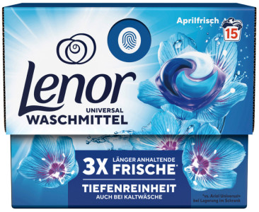 Lenor Lessive en capsules Fleur d'oranger & pêche