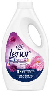 Lenor Lessive liquide Fleur d'oranger & pêche, 1,25 l