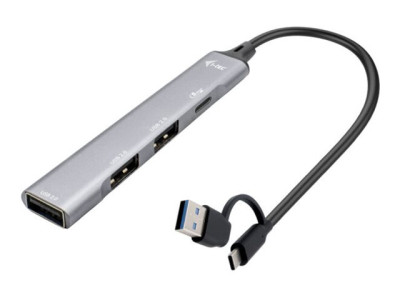 I-Tec : I-TEC USB-A/USB-C 4 PORT HUB 1X USB-C 3.1+3X USB 2.0