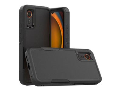 DLH : BLACK REINFORCED CASE pour SAMSUNG GALAXY XCOVER 7 (SM-G556