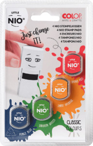 COLOP Tampon encreur LITTLE NIO E/R17, couleurs de base