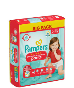 Pampers Couche-culotte Premium Protection Pants, taille 4