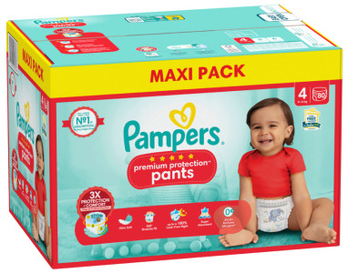 Pampers Couche-culotte Premium Protection Pants, taille 6