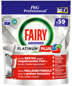 P&G Professional Tablettes lave-vaisselle Platinum Plus