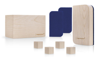 magnetoplan Set d'accessoires pour tableau Wood Series