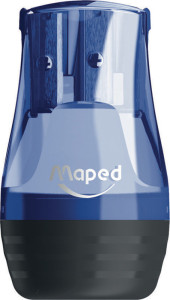 Maped Taille-crayon 2 trous TONIC Metal, bleu/noir