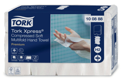 TORK Xpress Essuie-mains interfolié, 212 x 320 mm, pliage W