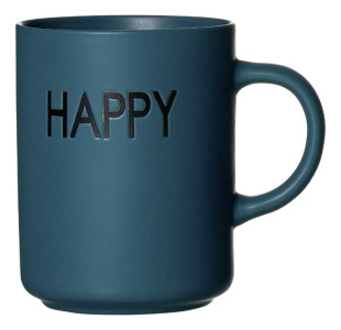 Ritzenhoff & Breker Mug PETROL HAPPY, 390 ml