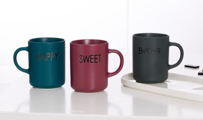 Ritzenhoff & Breker Mug PETROL HAPPY, 390 ml