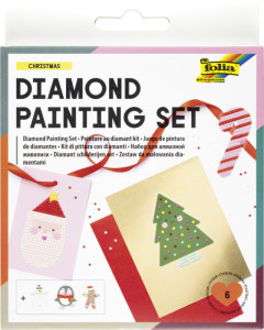 folia Set de diamond painting CHRISTMAS