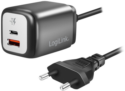 LogiLink Dual-USB-Adapterstecker, USB-A & USB-C Kupplung