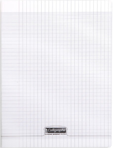 Clairefontaine Cahier Piq. 8000 PP incol. 240x320 mm, séyès