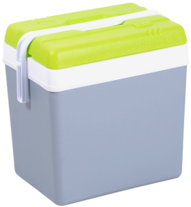 EDA Glacière, plastique 24 litres, gris/vert