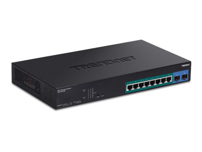 TrendNet : 10-PORT GB WEB SMART POE+ SWITCH