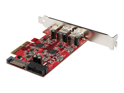 Startech : 5-PORT USB PCIE card - 10GBPS 2X USB-A 1X USB-C IDC 2X 5GBPS