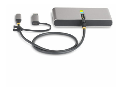 Startech : HUB USB-C A 2 PORTS avec ETHERNET et RS-232 PD 2X USB-A