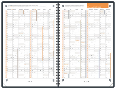 Oxford International Agenda semainier, 2025, 160 x 240 mm