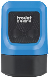 trodat Tampon de confidentialité ID Protector, bleu