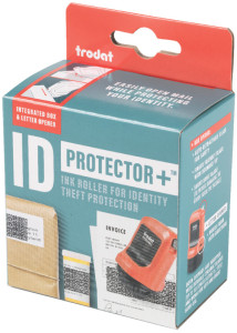 trodat Set tampon de confidentialité ID Protector+, rouge