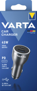 VARTA Chargeur allume-cigare 