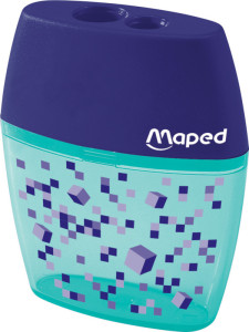 Maped Taille-crayon 2 trous PIXEL PARTY, en plastique