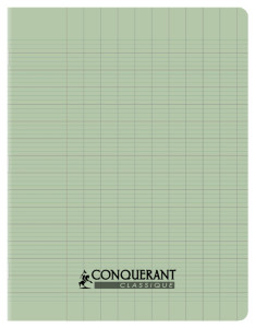 CONQUERANT CLASSIQUE Cahier 170 x 220 mm, séyès, rose